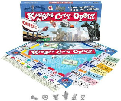 

Late for the Sky Kansas Cityopoly Board Game