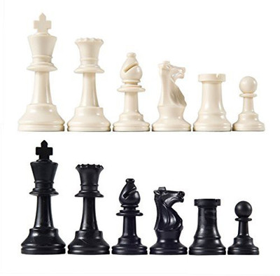 

Wholesale Chess Heavy Tournament Triple Weighted Chess Pieces With 3 3/4" Board Game
