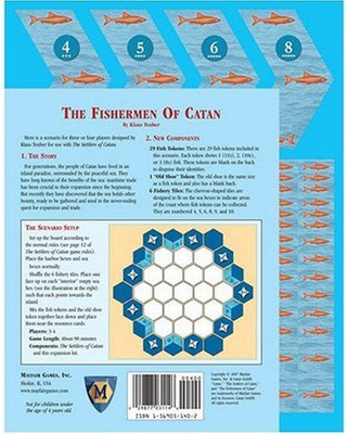 

Mayfair Games Settlers Of Catan Fisherman Of Catan Expansion Board Game