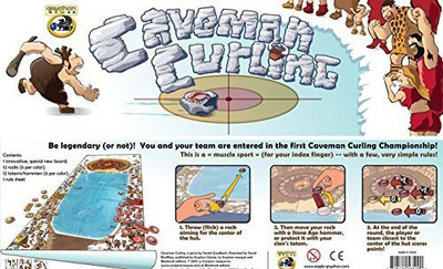 

Gryphon Games Caveman Curling Board Game