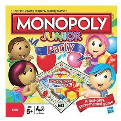 

Hasbro Monopoly Junior Party (Ea) Board Game