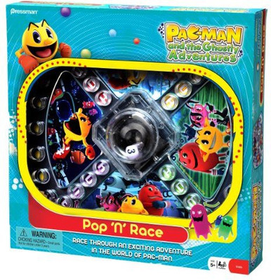 

Pressman Toy Pacman And The Ghostly Adventures Pop 'N' Race Board Game