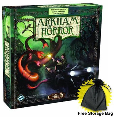 

Fantasy Flight Games Arkham Horror With Free Storage Bag Board Game