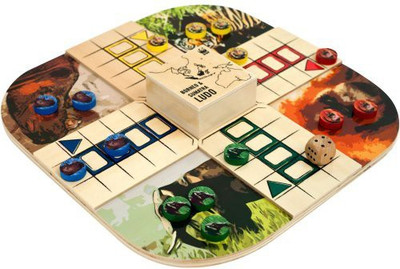 

Terra Green Wildlifetm Wwf Borneo And Sumatra Ludo (A Green Board Game