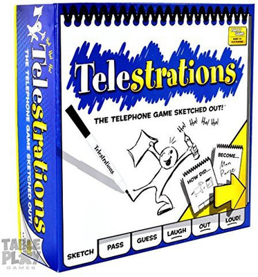 

USAopoly Telestrations 8 Player Original Board Game