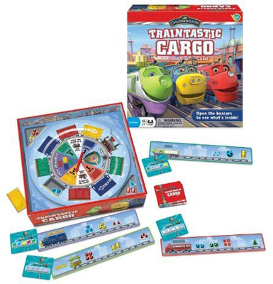 

Wonder Forge Chuggington Traintastic Cargo Board Game