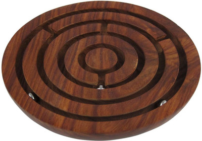 RoyaltyLane RLM-wooden_labyrinth_001 Board Game