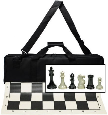 

We Games Ultimate Tournament Chess Set With New Silicone Chess Board Game