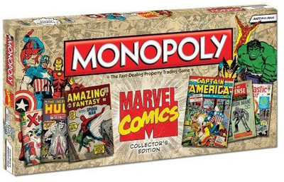 

USAopoly Mens Marvel Comics Monopoly Collector'S Edition Board Game