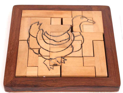 

Home Sparkle Duck 13 Part Wooden Puzzle Board Game