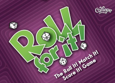 

Calliope Games Roll For It (Purple Edition) Board Game