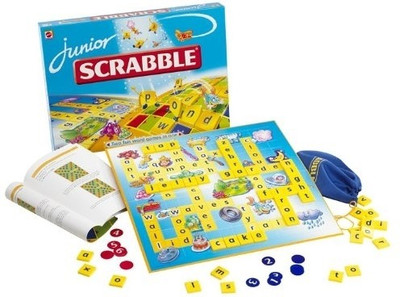 

Hot Wheels Scrabble Junior - English Board Game