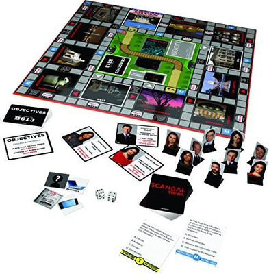 Scandal Mystery and Trivia Board Game