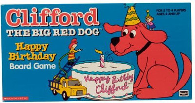 

Scholastic Clifford The Big Red Doghappy Birthday (2000) Board Game