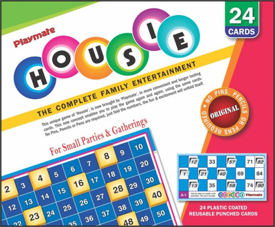 

Playmates Toys Housie Small (24 Cards) Board Game
