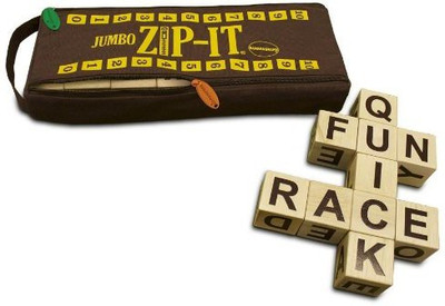 

Bananagrams Jumbo Zipit Word Board Game