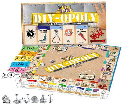 

Late for the Sky Do It Yourselfopoly Board Game