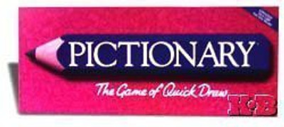 

Milton Bradley pictionary Board Game