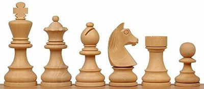

The Chess Store Unfinished German Knight Staunton Chess Set In Boxwood Board Game