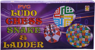 Techno Mini Ludo Chess Snake and Ladders - 3 in 1 Board Game available at flipkart for Rs.106