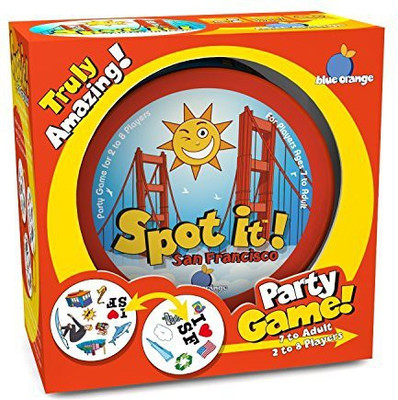 

Blue Orange Spot It San Francisco Board Game