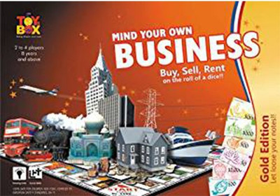 

Toysbox Mind Your Own Business (GoldeN Edition) Board Game