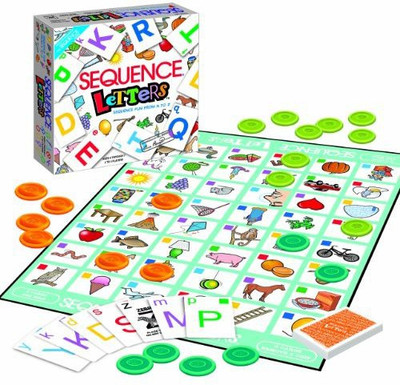 

Jax Sequence Letters Board Game