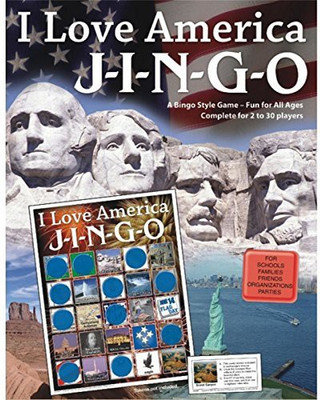 

GARY GRIMM & ASSOCIATES Jingo I Love America Board Game