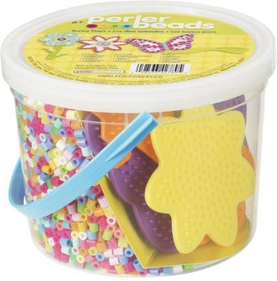 Perler Beads Sunny Days Activity Bucket Board Game