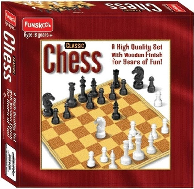 20% OFF on FUNSKOOL Chess Classic Strategy & War Games Board Game 20% OFF on FUNSKOOL Chess Classic Strategy & War Games Board Game