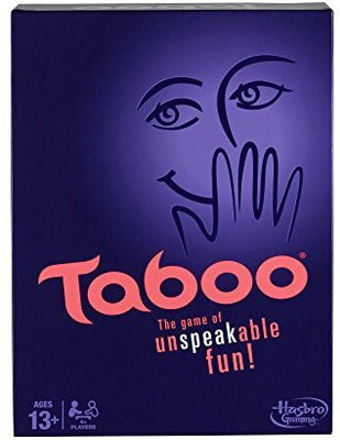HASBRO GAMING Taboo Board Game,Guessing Game For Families Money & Assets Games Board Game