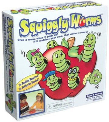 

Pressman Toy Squiggly Worms Board Game