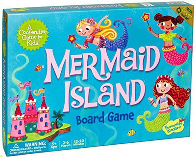 

Peaceable Kingdom Mermaid Island Cooperative For Kids Board Game