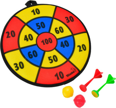 

Simba World Of Toys - Dart Game 28cm Soft NoFace Board Game