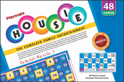 

Playmates Toys Housie Big (48 Cards) Board Game