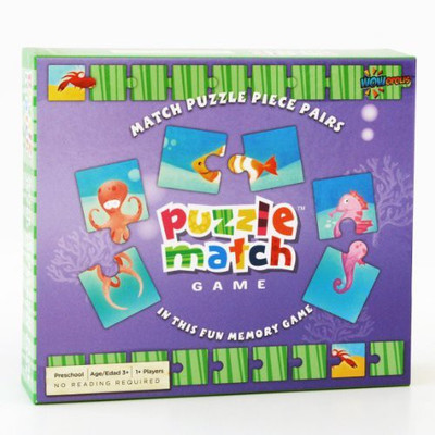 

Wowopolis Puzzle Match Memory Board Game