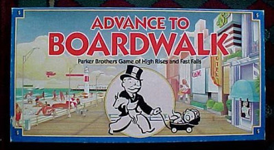 

Parker Brothers Advance To Walk Board Game