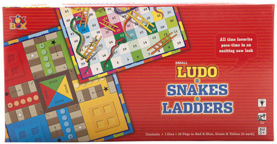

Toysbox LUDO & SNAKE & LADDERS Board Game