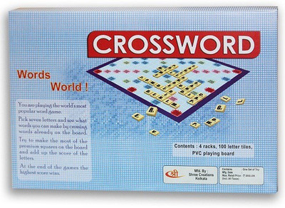 

Shree Creations Crossword Game of Scrabble Board Game