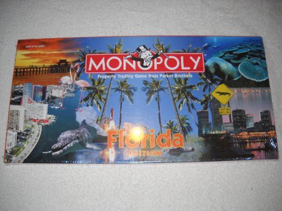 

Parker Brothers Florida Monopoly Board Game