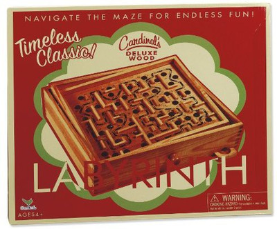 

Cardinal Games Larinth Wood Retro Board Game