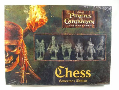 

Pirates of the Caribbean Dead Mans Chest"Chess "Collectors Edition Board Game