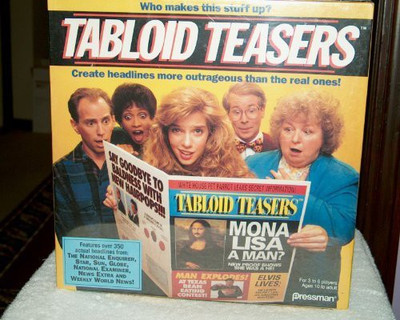 

Pressman Toy Tabloid Teasers Board Game