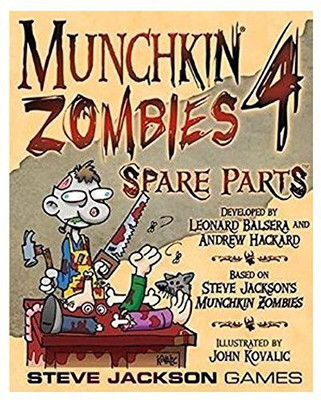 

Steve Jackson Games Munchkin Zombies 4 Spare Parts Board Game