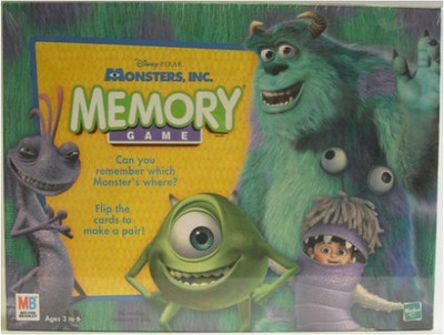 

Hasbro Monstersinc Memory Board Game