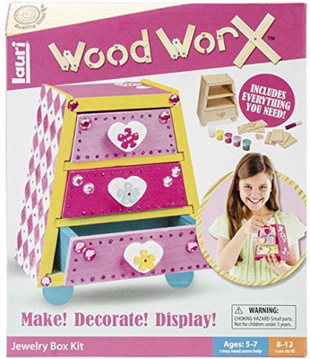 

Lauri S Wood Worx Jewelry Box Kit Board Game