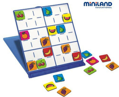 

Miniland Sudoku Fruit Puzzle Board Game