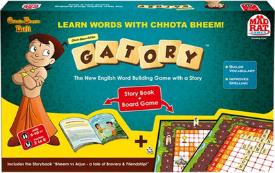 

MadRat Games Chhota Bheem - Gatory Board Game