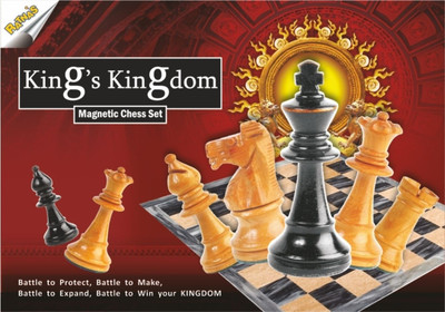 

Ratnas Kings Kingdom Magnetic Chess Board Game