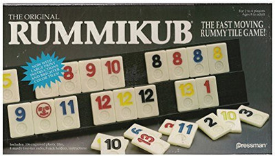 

Pressman Toy The Original Rummikub 1990 Version Board Game